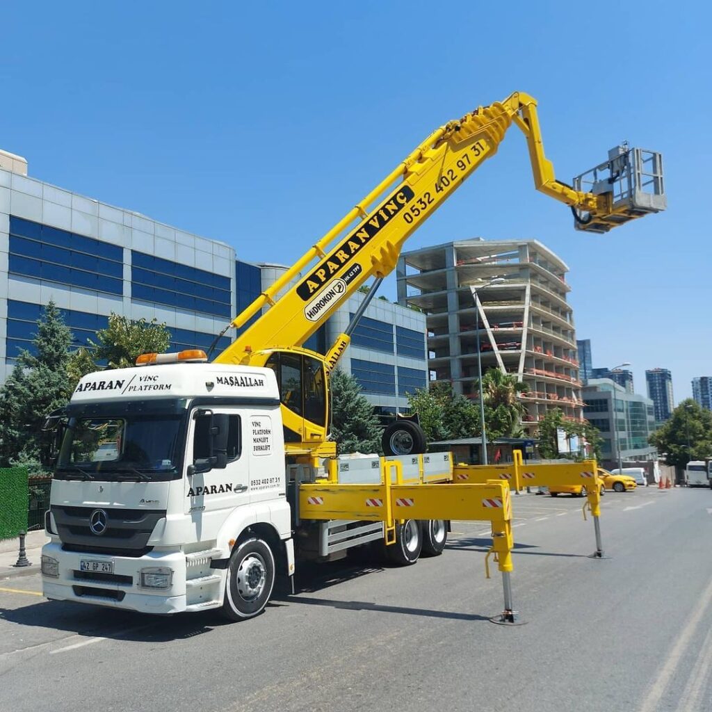 Aparan Vinç Kiralama, Forklift, Manlift, Örümcek Platform, Eklemli Platform