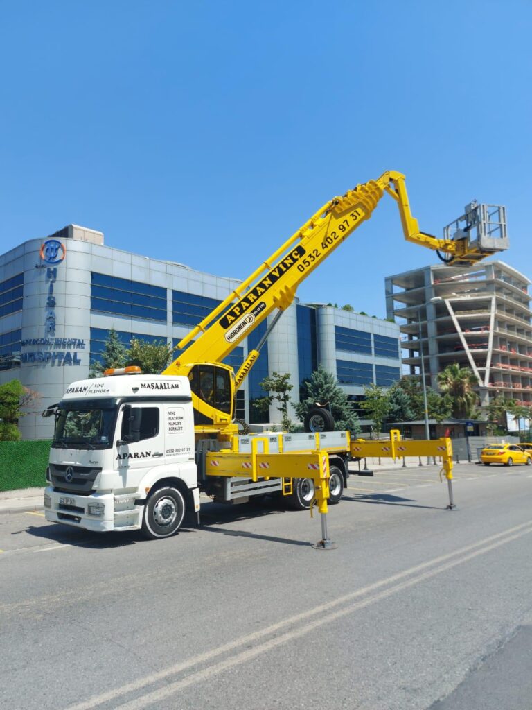 Kiralık Sepetli Platform Vinç
