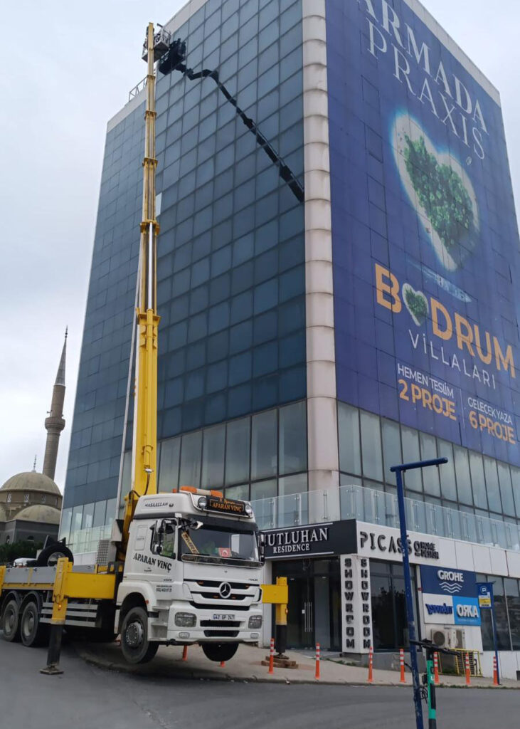 Kiralık Sepetli Platform Vinç