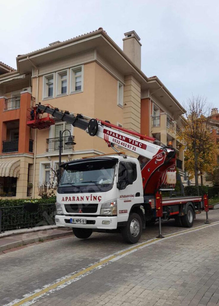 Kiralık Sepetli Platform Vinç